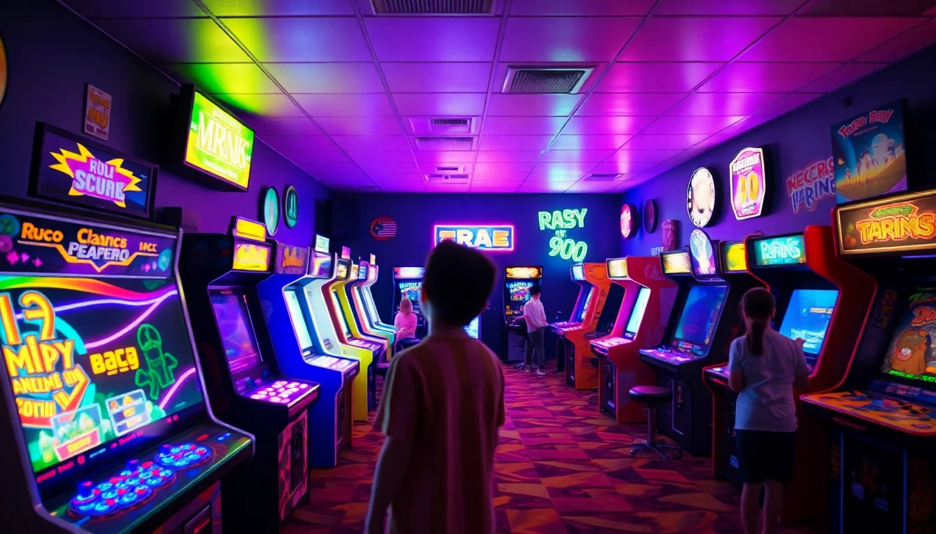 A fun-filled arcade