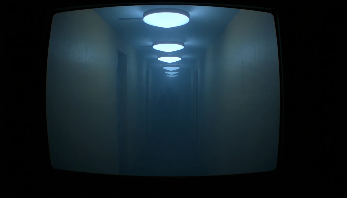 VHS tape footage of Backstage Secrets
